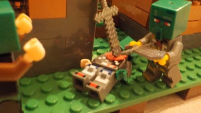 Заражение, хайпиксель, лего майнкрафт, анимация.