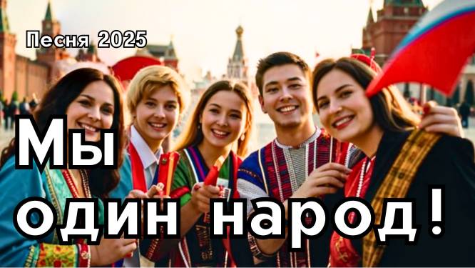 Песня "Мы один народ" — это вдохновляющий гимн дружбы народов смотреть онлайн