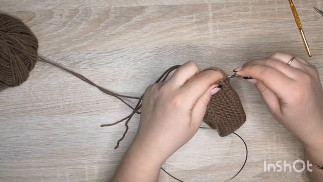 МК Как связать Тапочки Мишки? смотреть онлайн