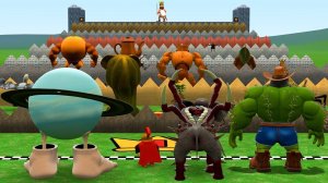 ПРЫЖКИ С ПРЕПЯТСТВИЯМИ С ИТАЛЬЯНСКИМИ МЕМАМИ В ГАРРИС МОДЕ