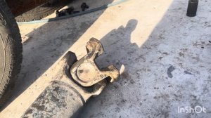 Ч-1 Замена сайлентблоков Х-тяги. Снятие установка редуктора заднего моста. Замена крестовины кардана