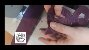 Сумка из шнура в технике зигзаг, маленькая сумка.DIY сум