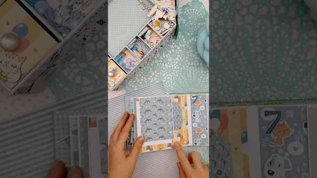 Обзор #миниальбом на первый год жизни малыша.