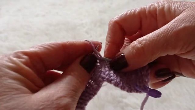 Все просто!.2 варианта  полупатентной резинки поворотными рядами#лаларисавязание#ВЯЖЕМотЛИЧНОиВМЕСТ