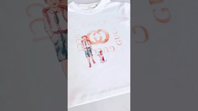 Детский костюм GUCCI #детскаяодежда #kidsclothswholesale #kidswear #guccikids смотреть онлайн