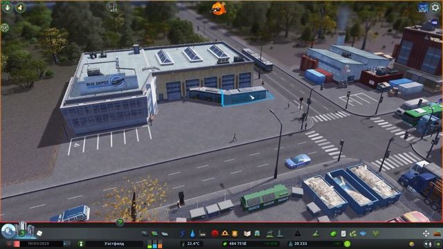 Город который смог// Cities: Skylines //№3// Новый район, метро, университет