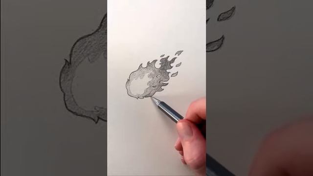 Гайд как нарисовать огненный шар смотреть онлайн