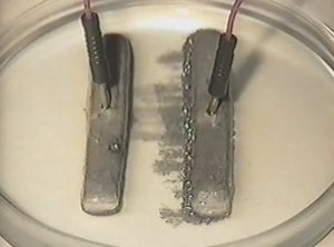 Физика. Опыты. Электричество и магнетизм. Электрический ток в жидкостях. Сатурново дерево