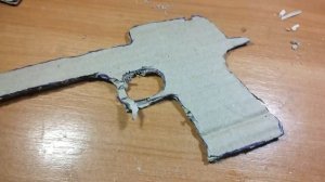 КАК СДЕЛАТЬ ДИГЛ ИЗ КАРТОНА | DESERT EAGLE AUREATE