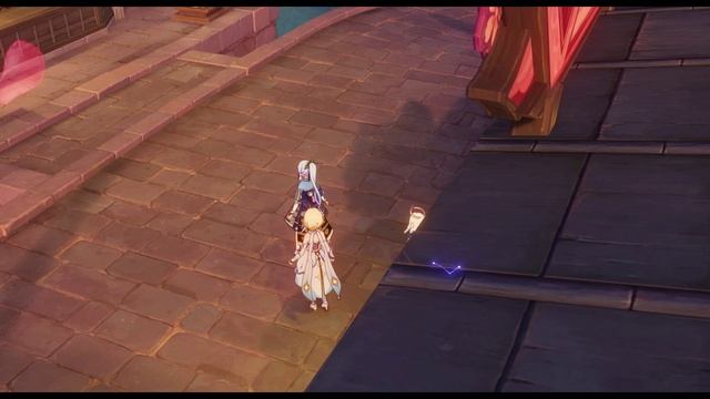 Снежный Журавль.Глава 1 - Перешёптывания журавля и белого кролика (Задание легенд Аяки) смотреть онлайн