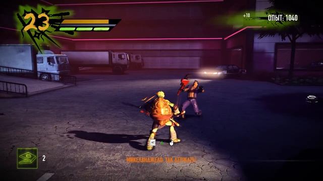 Прохождение TMNT Out of the Shadows часть 2 Черепашки сражаются с пурпурными драконами и клан Фут смотреть онлайн