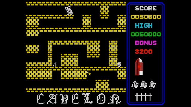 CAVELON [ZX Spectrum] смотреть онлайн