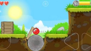 Прохождение игры Red Ball 4 1 зелёные холмы