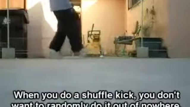 Уроки C-Walk! Элемент Shuffle Kick