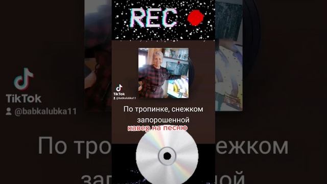 ПО ТРОПИНКЕ СНЕЖКОМ ЗАПОРОШЕННОЙ...КАРАОКЕ +КАВЕР..