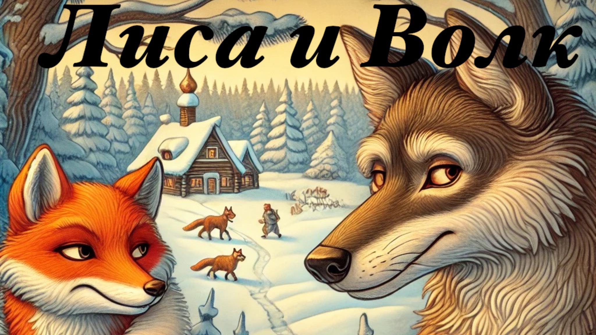 Лиса и Волк. Русская народная сказка смотреть онлайн