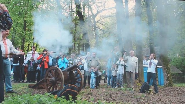 Великдень Шевченківський гай музей Львів 2016 Shevchenko Grove Easter Lviv Гаївки Пасха свято