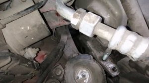 Honda CR - V K 24. Замена ремня подвесного оборудования.
