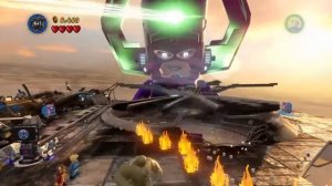 Lego marvel super Heros финал «Галактус побеждён»