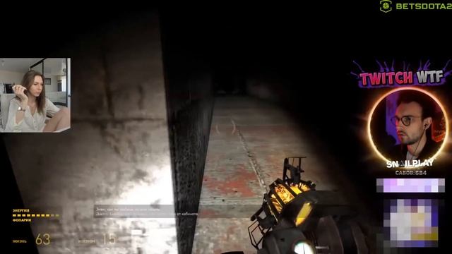 Fruktozka смотрит. Топ Моменты c Twitch | ПОЙМАЛА РТОМ 😂 | Донат 100к | Hard Play Испугался смотреть онлайн