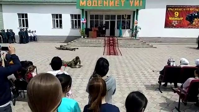 Саты ауылы. Мерекелік шеру. Шекара қызметкерлері.(1) смотреть онлайн