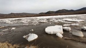 Ледоход. Мощь и сила воды!