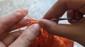 Воротник ПОЛО крючком