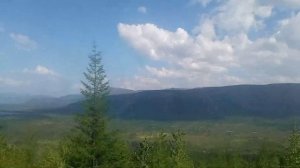 ЛУЧШИЙ ВИД! Перевал Мурурин из окна поезда на высоте 1323 м стук колес БАМ