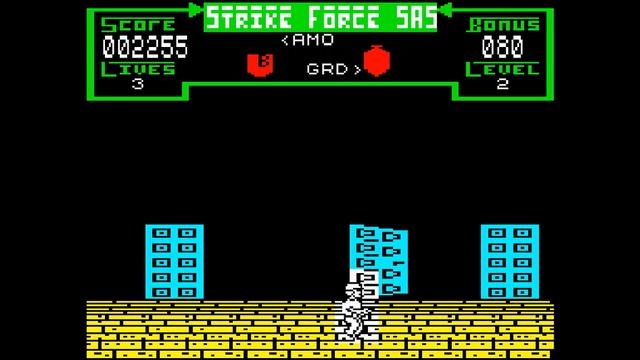 STRIKE FORCE SAS [ZX Spectrum] смотреть онлайн