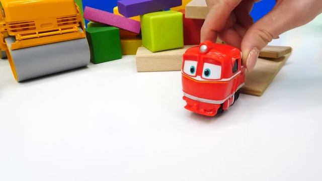 Машины сказки на ночь. История с игрушками Роботы-поезда смотреть онлайн