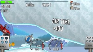 Игра Hill Climb Racing, авто «Big Finger», этап «сезоны»