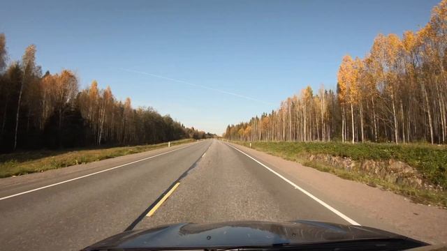 4K / Road To Ruskeala At Day, Karelia / Дорога на Рускеалу, Карелия