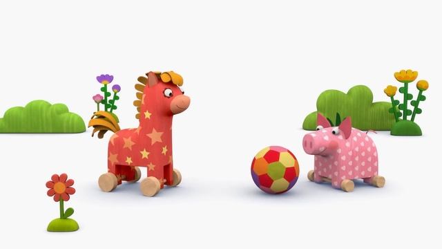 Арбуз – Все серии подряд – Серия 5 – Деревяшки | Развивающий мультик для малышей смотреть онлайн