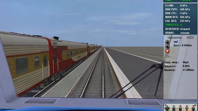 Будни машиниста(TS12) Pаботa железной дороги на примере пассажирских поездов смотреть онлайн