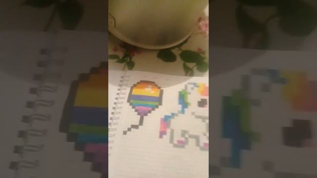 Мои рисунки по клеточкам (5 часть)😄 смотреть онлайн