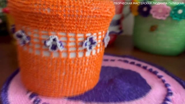 Невероятное вязание из полипропиленовых ниток