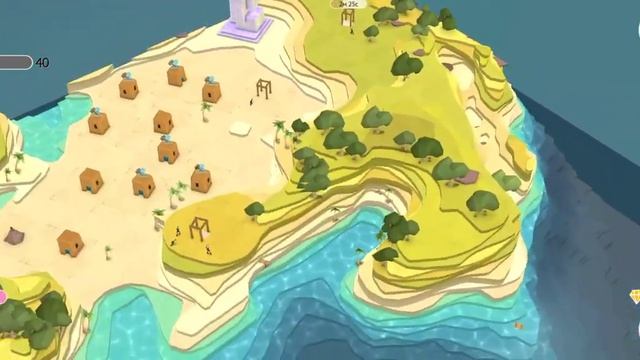 Новое поселение! Godus смотреть онлайн