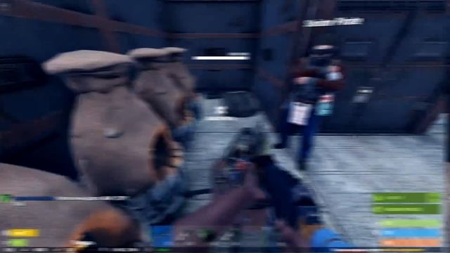 RUST БУДНИ 85 НАПУГАЛИ ВЕРТОЛЕТ :D ОСТОРОЖНО РОФЛЫ!