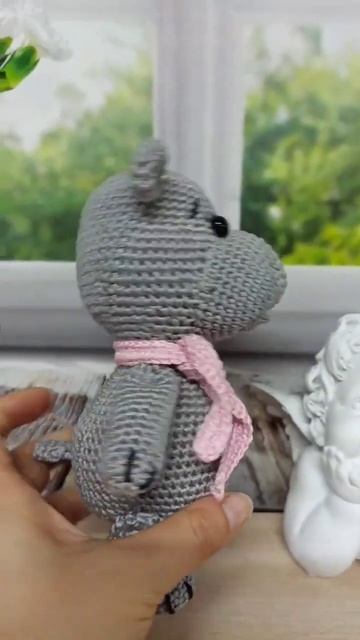 амигуруми бегемотик 😊 смотреть онлайн