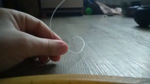 Как привязать крючок к флюрокарбону