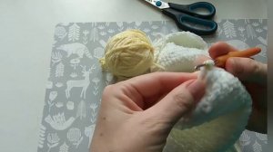 МК кукольная накидка.