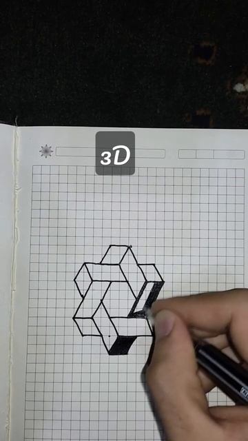 How to draw a beautiful 3D? Как нарисовать красивые 3D рисунки?#shorts смотреть онлайн