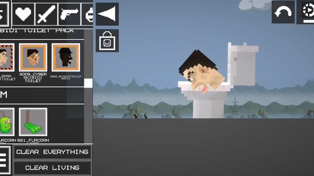 МОДЫ Melon Playground Skibidi Toilet 3 #melonplaygroud #skibiditoilet