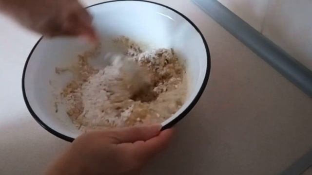 Домашнє вівсяне печиво з медом.