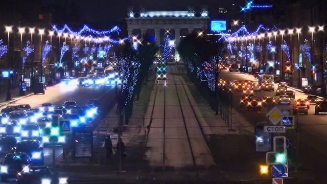Новогодняя сказка Московского района. смотреть онлайн