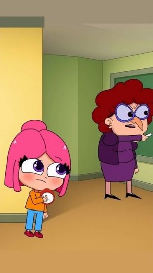 ПАУЗА ЧЕЛЛЕНДЖ В ШКОЛЕ #луана #мультик #челлендж