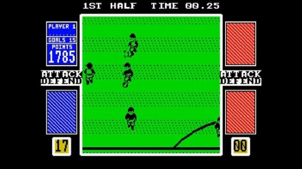 FOUR SOCCER SIMULATORS: 11-A-SIDE [ZX Spectrum]