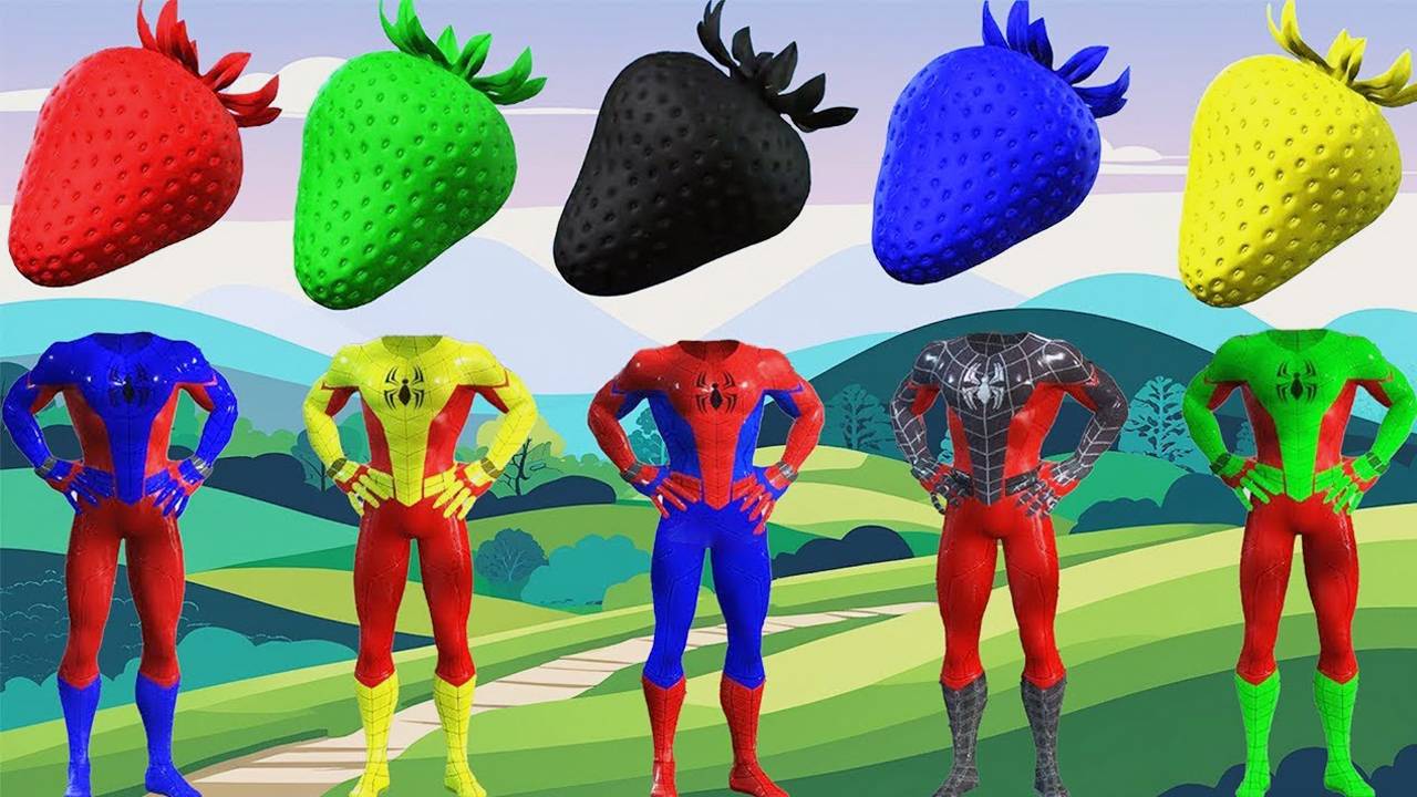 Яркие Детские мультики про супергероев. Смешные Мультики для детей. Мультики про Таноса.