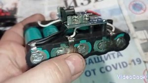 Секатор до и после замены аккумуляторов