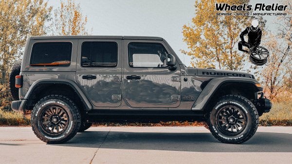 JEEP WRANGLER на колёсах BAJA LEGEND EXP All-Terrain с дисками AKEVLAR VX 981 R18 | Wheels Atelier